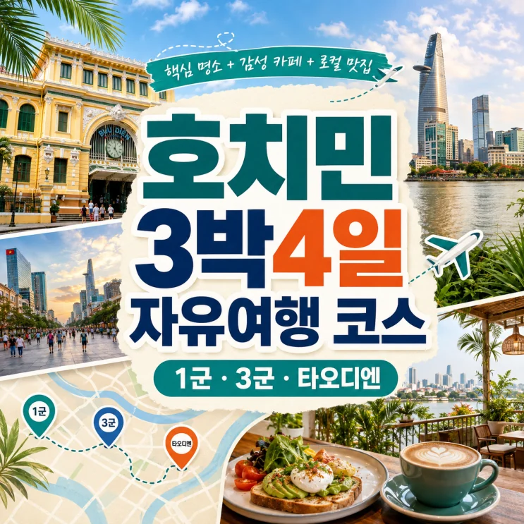 호치민 1군에서 기록한 도심 여행 장면, 사진 NOTGARIM